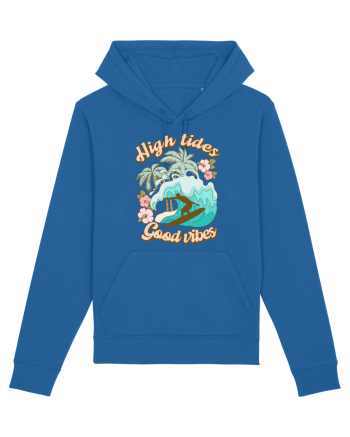 High Tides Good Vibes Royal Blue