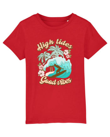 High Tides Good Vibes Red