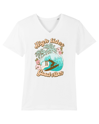High Tides Good Vibes White