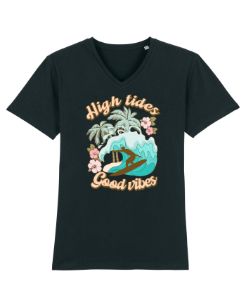 High Tides Good Vibes Black