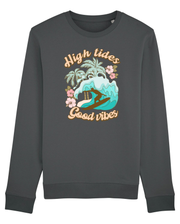 High Tides Good Vibes Anthracite