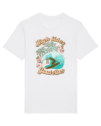 High Tides Good Vibes White