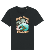 High Tides Good Vibes Tricou mânecă scurtă Unisex Rocker