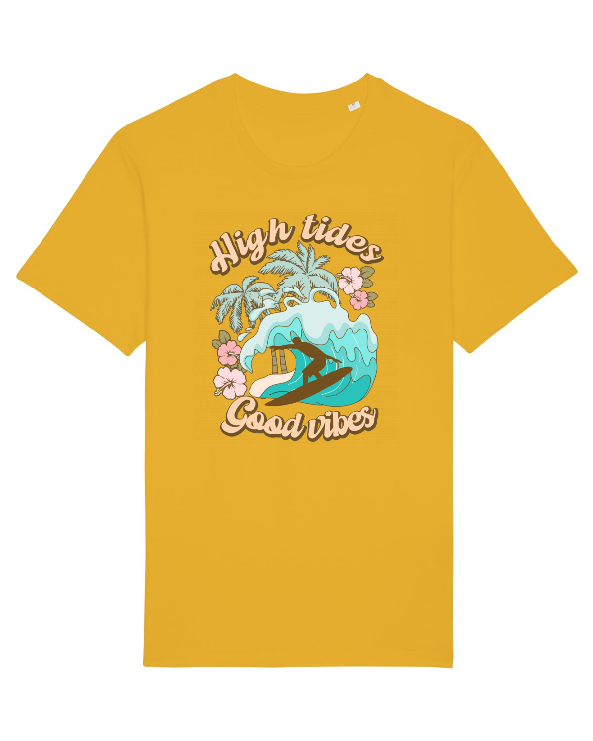 Tricou mânecă scurtă Unisex Rocker Spectra Yellow
