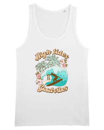 High Tides Good Vibes White