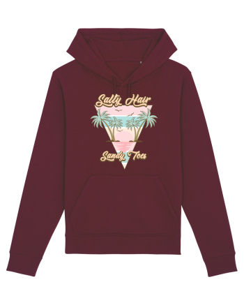 Salty Hair Sandy Toes Burgundy