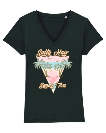 Salty Hair Sandy Toes Black