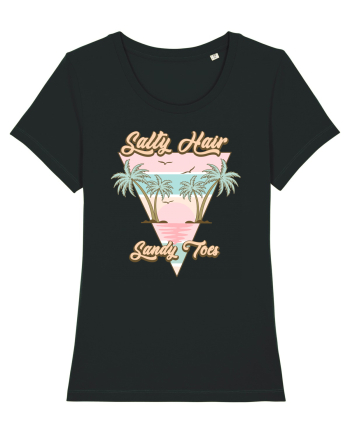 Salty Hair Sandy Toes Black