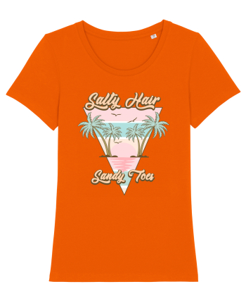 Salty Hair Sandy Toes Bright Orange