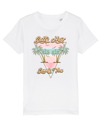 Salty Hair Sandy Toes White