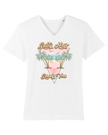 Salty Hair Sandy Toes White