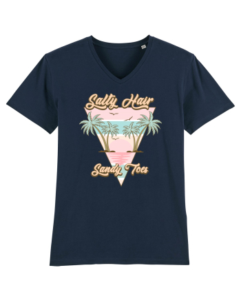 Salty Hair Sandy Toes French Navy