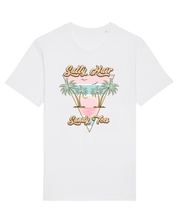 Salty Hair Sandy Toes White