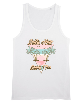 Salty Hair Sandy Toes White