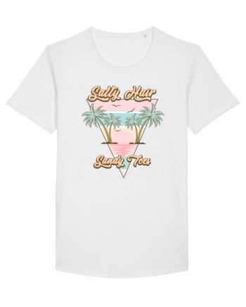 Salty Hair Sandy Toes White