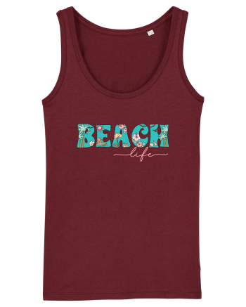 Beach Life Burgundy
