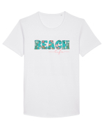 Beach Life Tricou mânecă scurtă guler larg Bărbat Skater