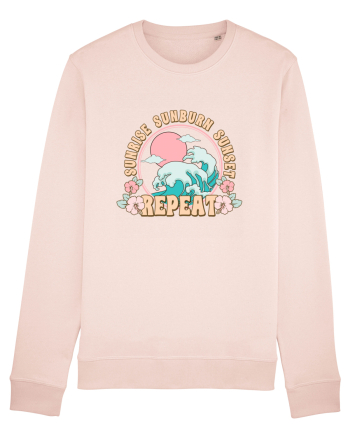 Sunrise Sunburn Sunset Repeat Candy Pink