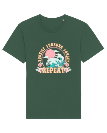 Sunrise Sunburn Sunset Repeat Bottle Green