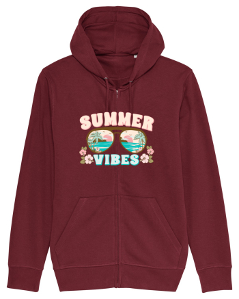 Summer Vibes Burgundy