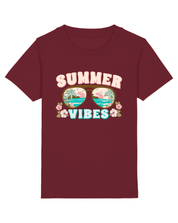 Summer Vibes Burgundy