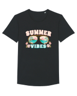 Summer Vibes Tricou mânecă scurtă guler larg Bărbat Skater