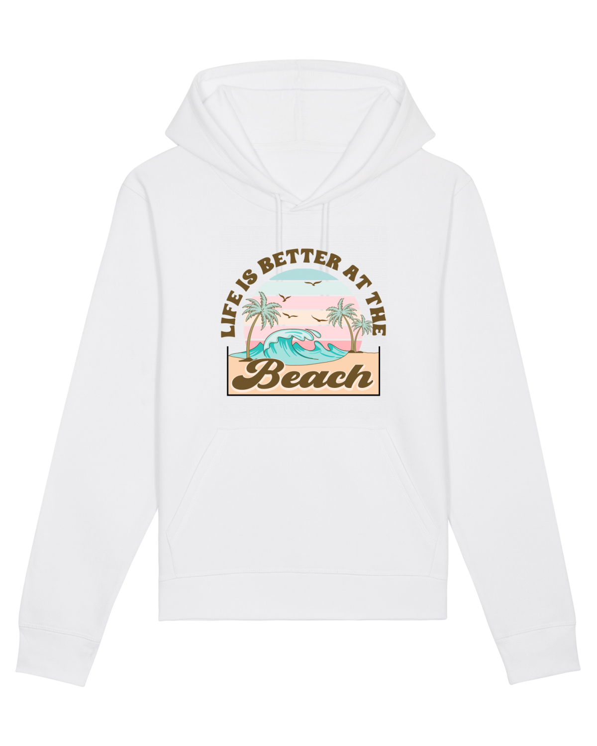 Hanorac Unisex Drummer White