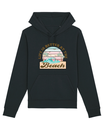 Life Is Better At The Beach Black