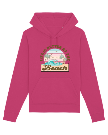 Life Is Better At The Beach Raspberry