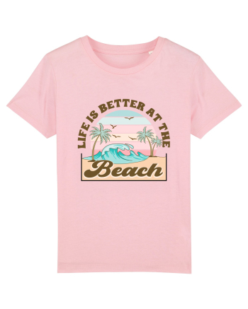 Life Is Better At The Beach Cotton Pink
