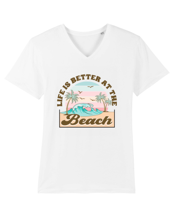 Life Is Better At The Beach White