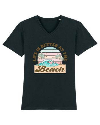 Life Is Better At The Beach Black