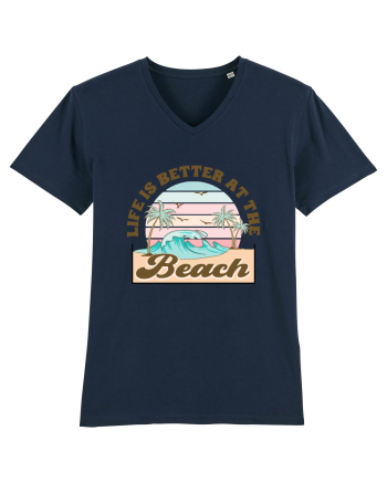 Life Is Better At The Beach French Navy