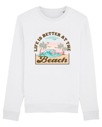 Life Is Better At The Beach White