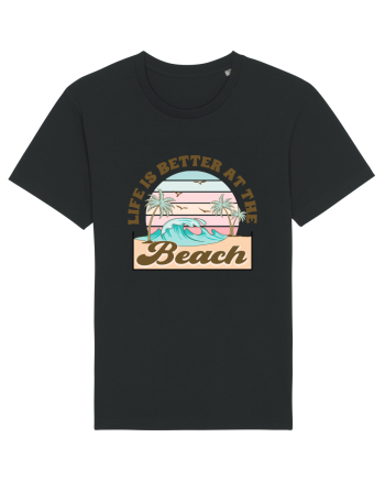 Life Is Better At The Beach Black