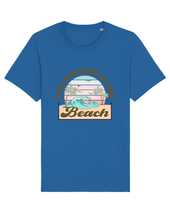 Life Is Better At The Beach Royal Blue