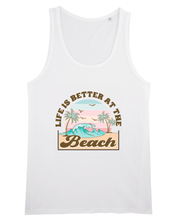 Life Is Better At The Beach White