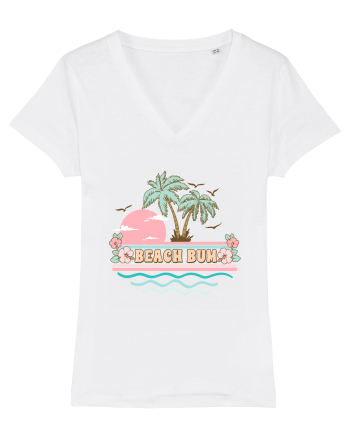 Beach Bum White