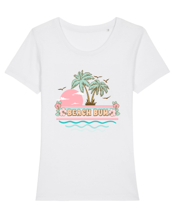 Beach Bum White
