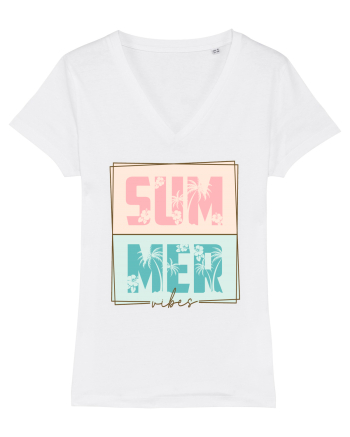 Summer Vibes! White