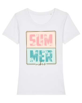 Summer Vibes! White