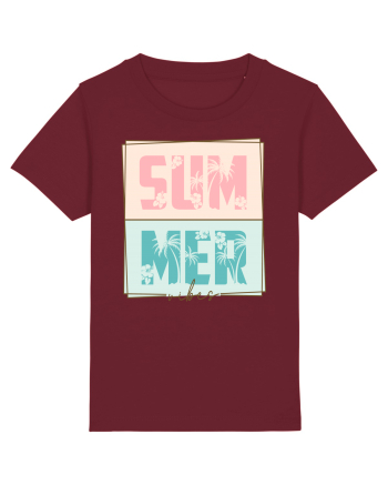 Summer Vibes! Burgundy