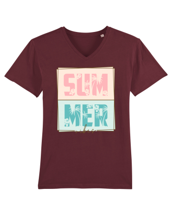 Summer Vibes! Burgundy