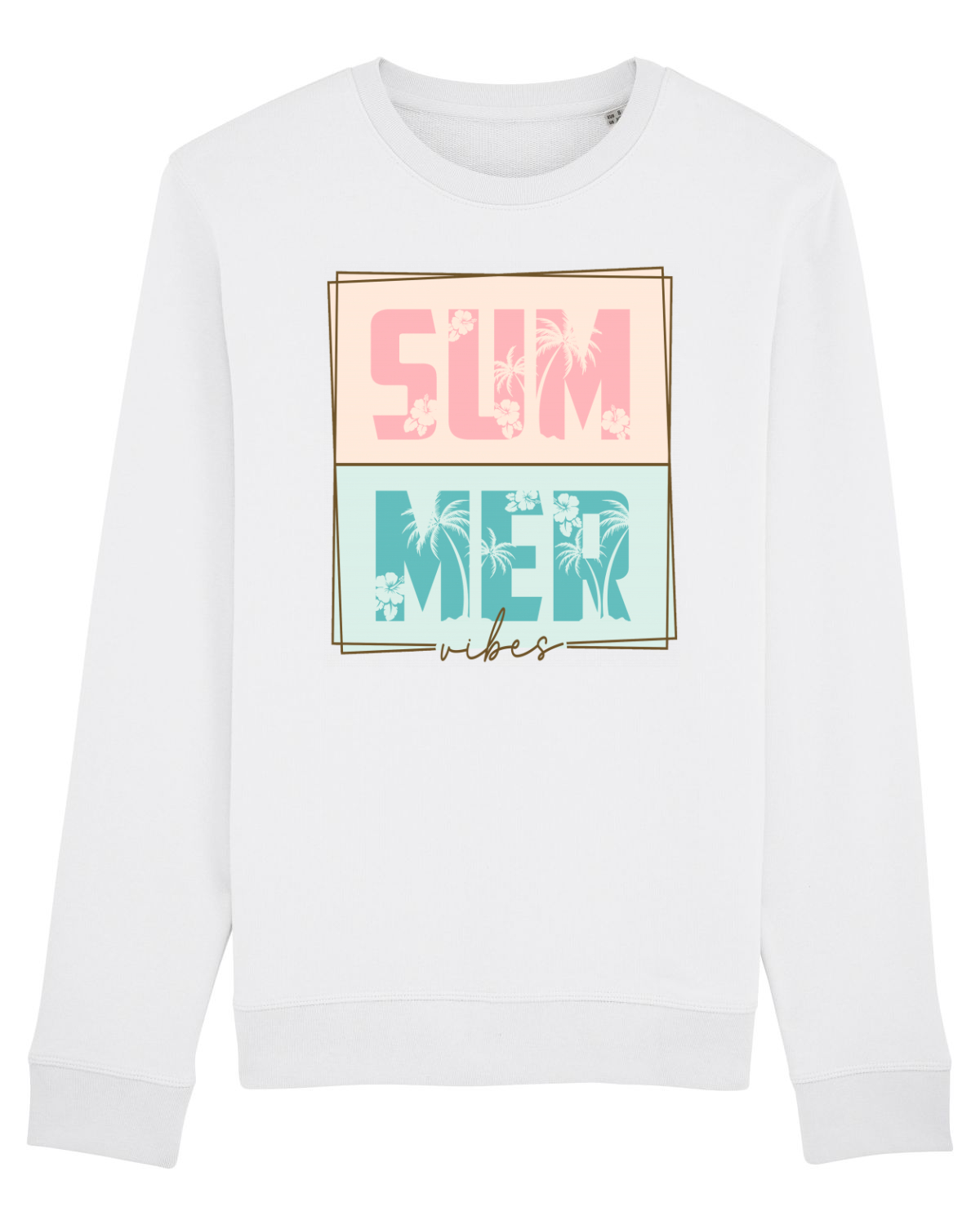 Bluză mânecă lungă Unisex Rise White