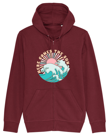 Here Comes The Sun Burgundy