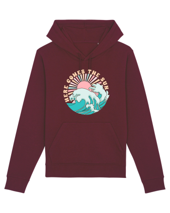 Here Comes The Sun Burgundy