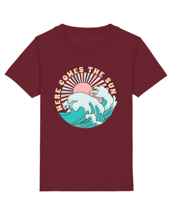 Here Comes The Sun Burgundy