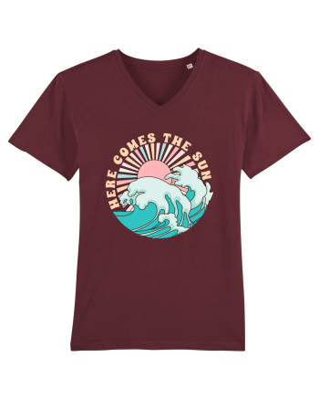 Here Comes The Sun Burgundy