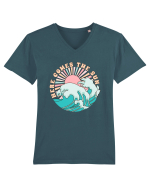 Here Comes The Sun Tricou mânecă scurtă guler V Bărbat Presenter