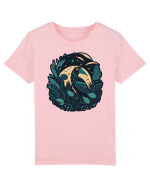 Bird moon jungle  Tricou mânecă scurtă  Copii Mini Creator